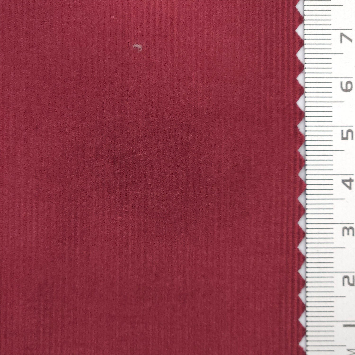21 Wale Solid Corduroy Cotton Woven Fabric - FAB 1747 - 25.Wine red
