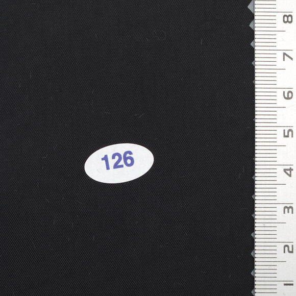 Solid Satin Polyester Woven Fabric - FAB 1735 - 25.Black