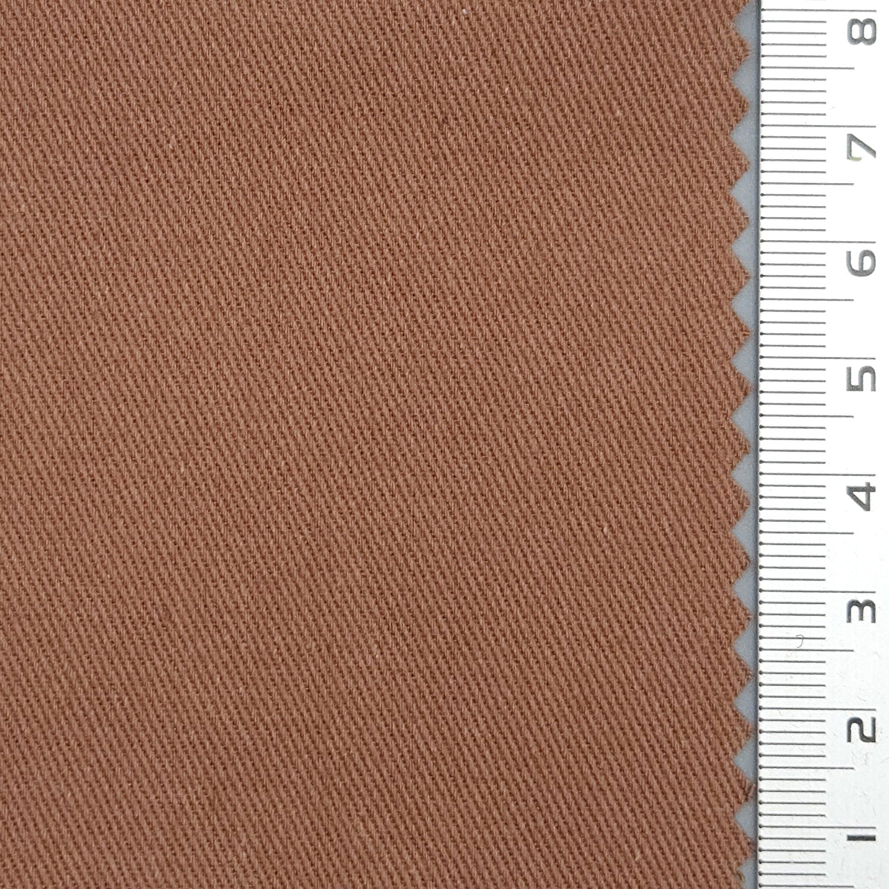 20s High Density Solid Twill Washing Cotton Woven Fabric - FAB 1674 - 25.Muesli
