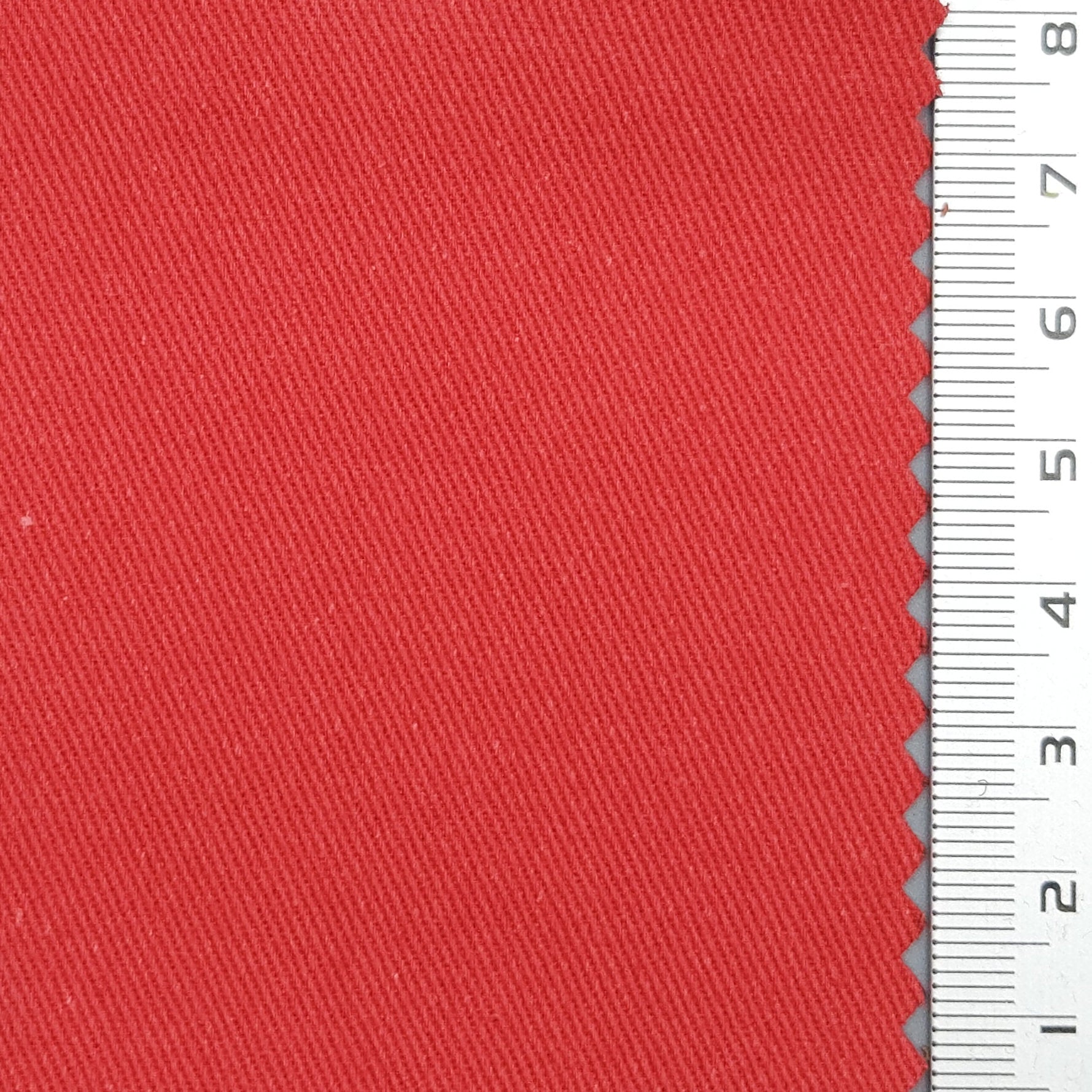 20s High Density Solid Twill Washing Cotton Woven Fabric - FAB 1674 - 27.Fire Brick