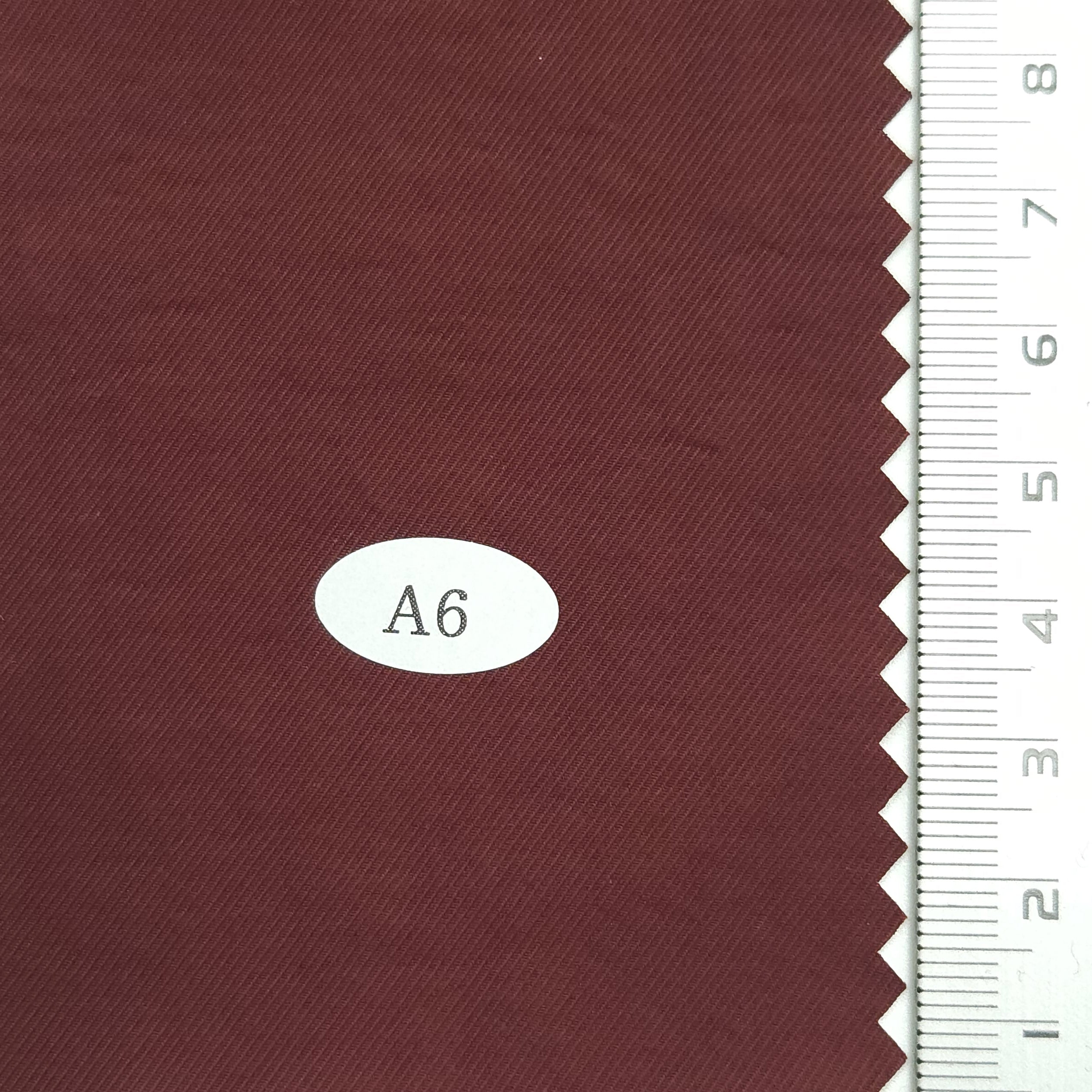 Nylon Cotton Twill Woven Fabric - FAB 1155 - 27.Bordeaux (A6)