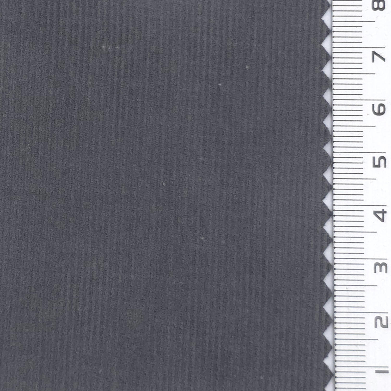 21 Wale Solid Corduroy Cotton Woven Fabric - FAB 1747 - V2-27: Slate Gray