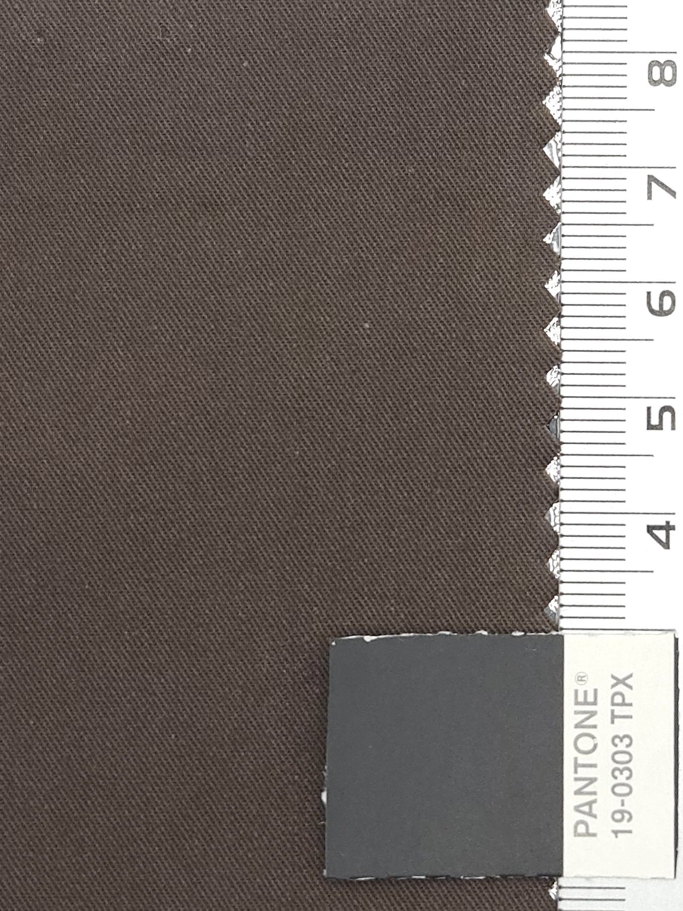 1.Faded Blue-2.Davy Grey-3.Cadet-4.Charcoal Grey-5.Crocodile - 30'S Twill Cotton Woven Fabric - FAB 1176