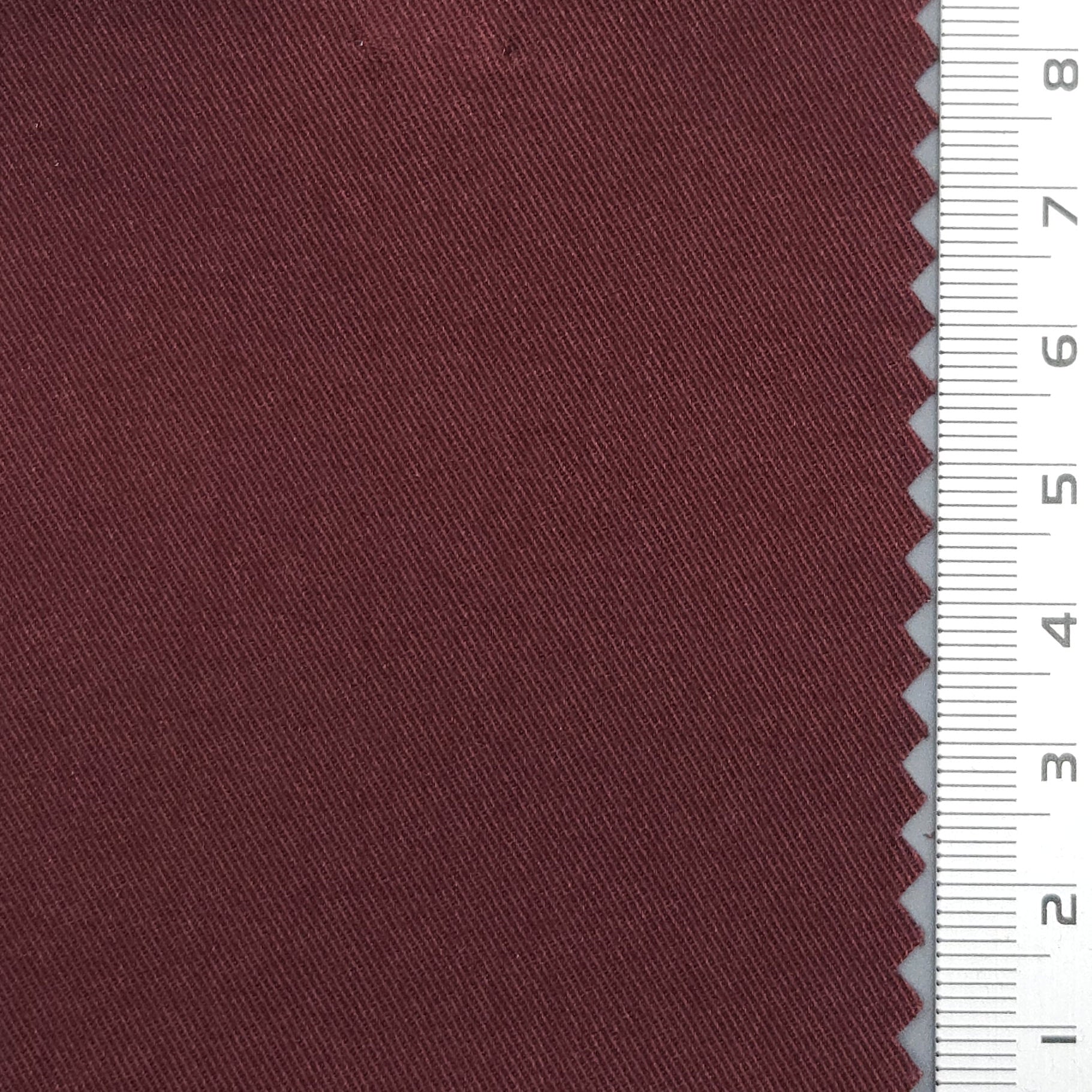 Solid Twill Enzyme Washing Cotton Tencel Woven Fabric - FAB 1665 - 28.Sanguine Brown