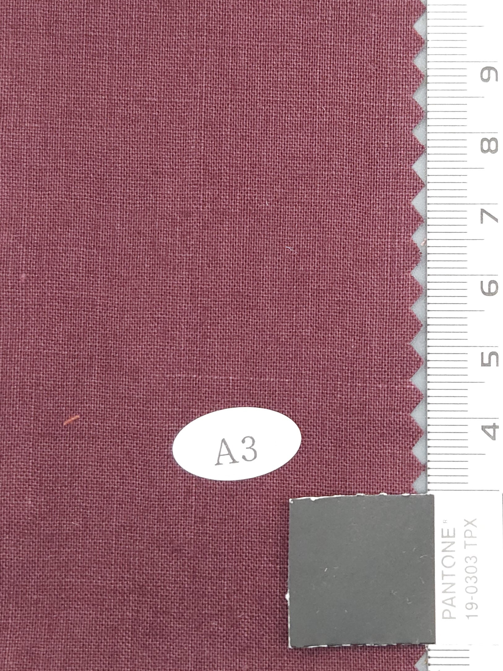 Linen Cotton Woven Fabric - FAB 1267 - 29.Raspberry Glace