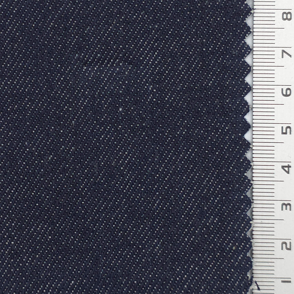 Navy Blue Premium Rigid Denim Cotton Woven Fabric - FAB1836