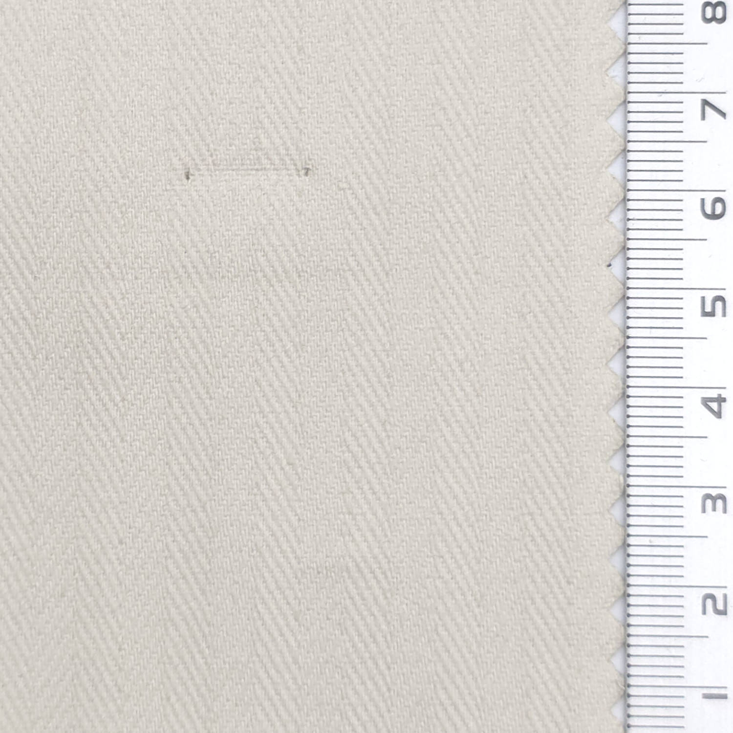 Herringbone Cotton Woven Fabric - FAB1955 - Ivory