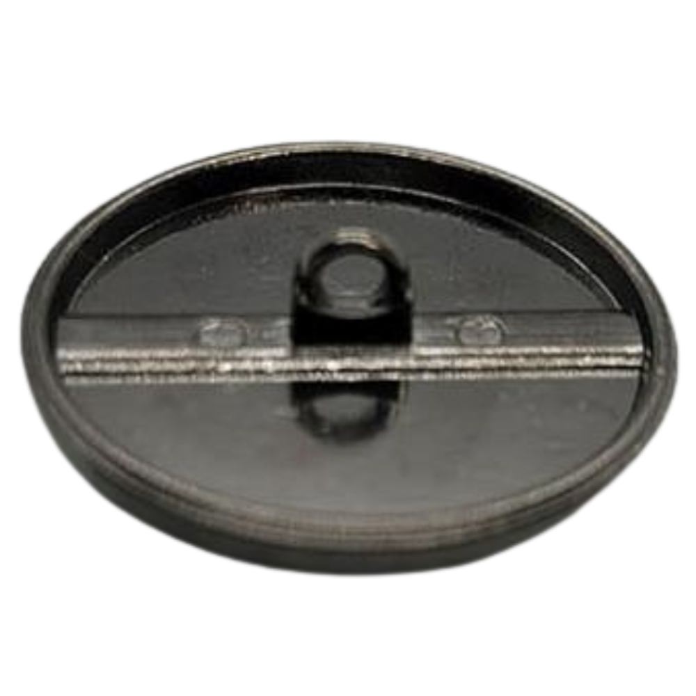 Cast Metal Radiating Button, Black Nickel Finish, 15~25mm, Apparel Accessories & Craft Supply - FBTN276 - Nickel / 15mm-Nickel / 18mm-Nickel / 21mm-Nickel / 23mm-Nickel / 25mm