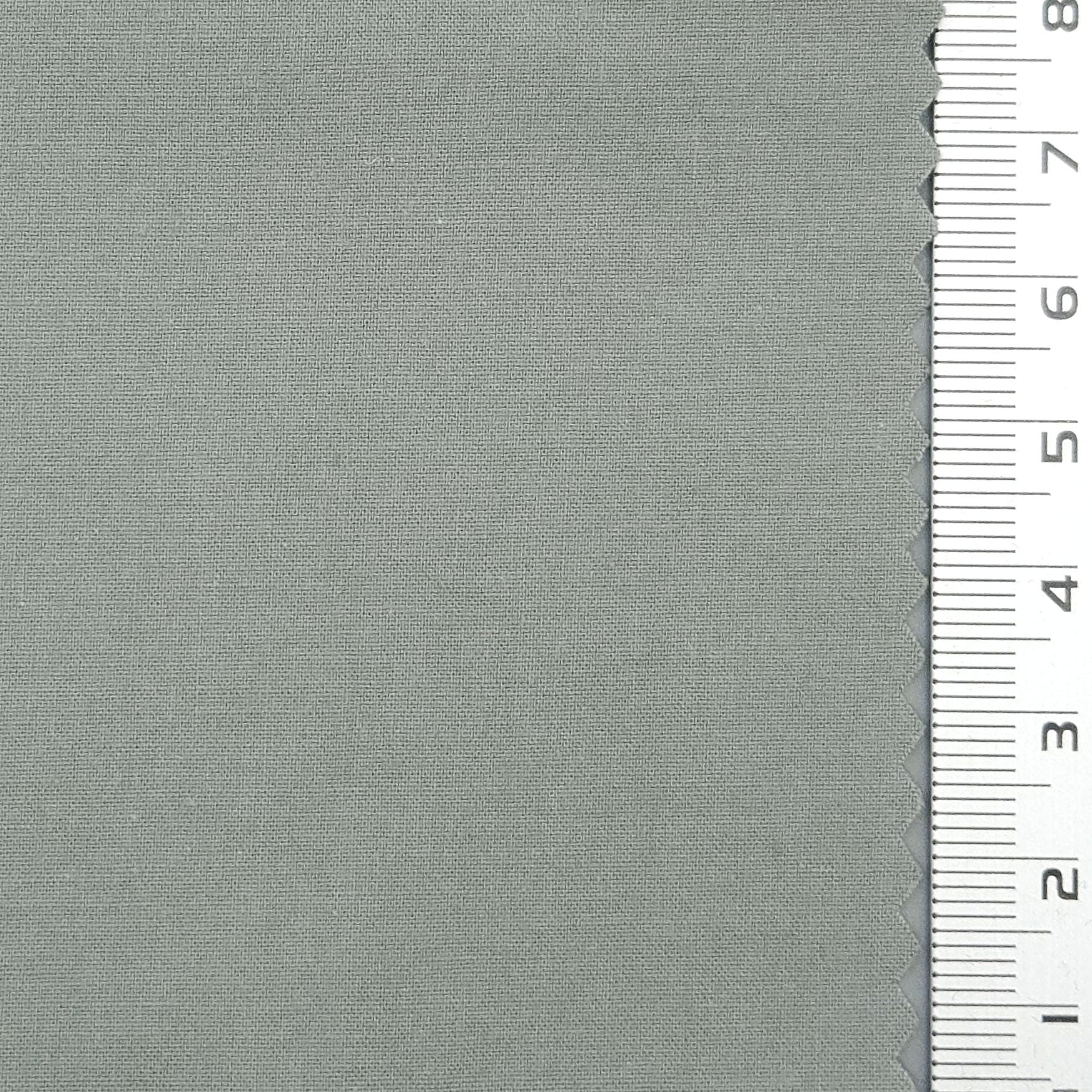 40s Solid Enzyme Washing Cotton Spandex Woven Fabric - FAB 1670 - 2.Pewter