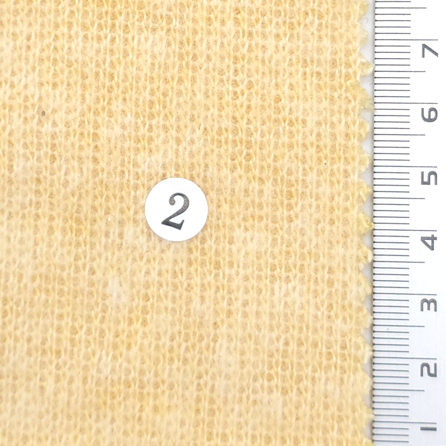 Solid Acrylic Cotton Knit Fabric - FAB1973 - Pale Yellow