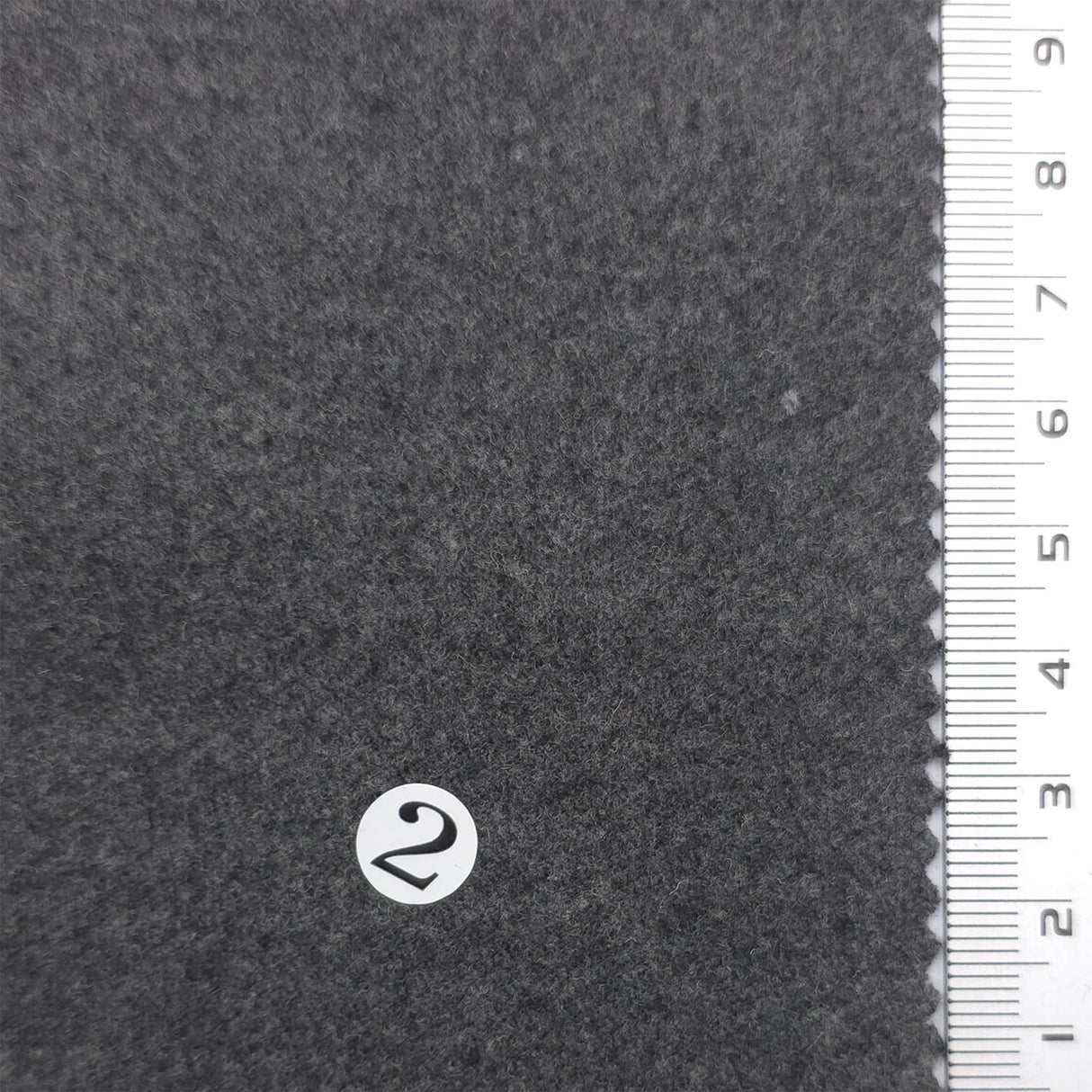 Charcoal Gray - Soft Poly Woven Fabric - FAB1873