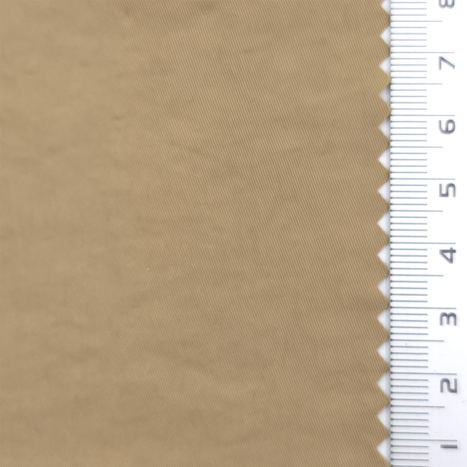 Khaki - Twill Washer Nylon Woven Fabric - FAB1870