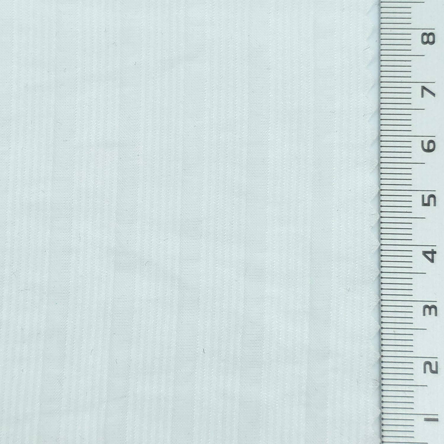 White - Jacquard Stripe Lyocell Nylon Woven Fabric - FAB1877