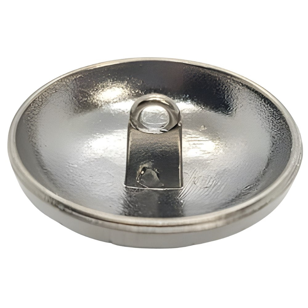 Industrial Gunmetal Shank Button, 15~23mm, Dragon Motif, Multiple Sizes, Apparel & Craft - FBTN283 - Nickel / 15mm-Nickel / 18mm-Nickel / 21mm-Nickel / 23mm-Nickel / 25mm