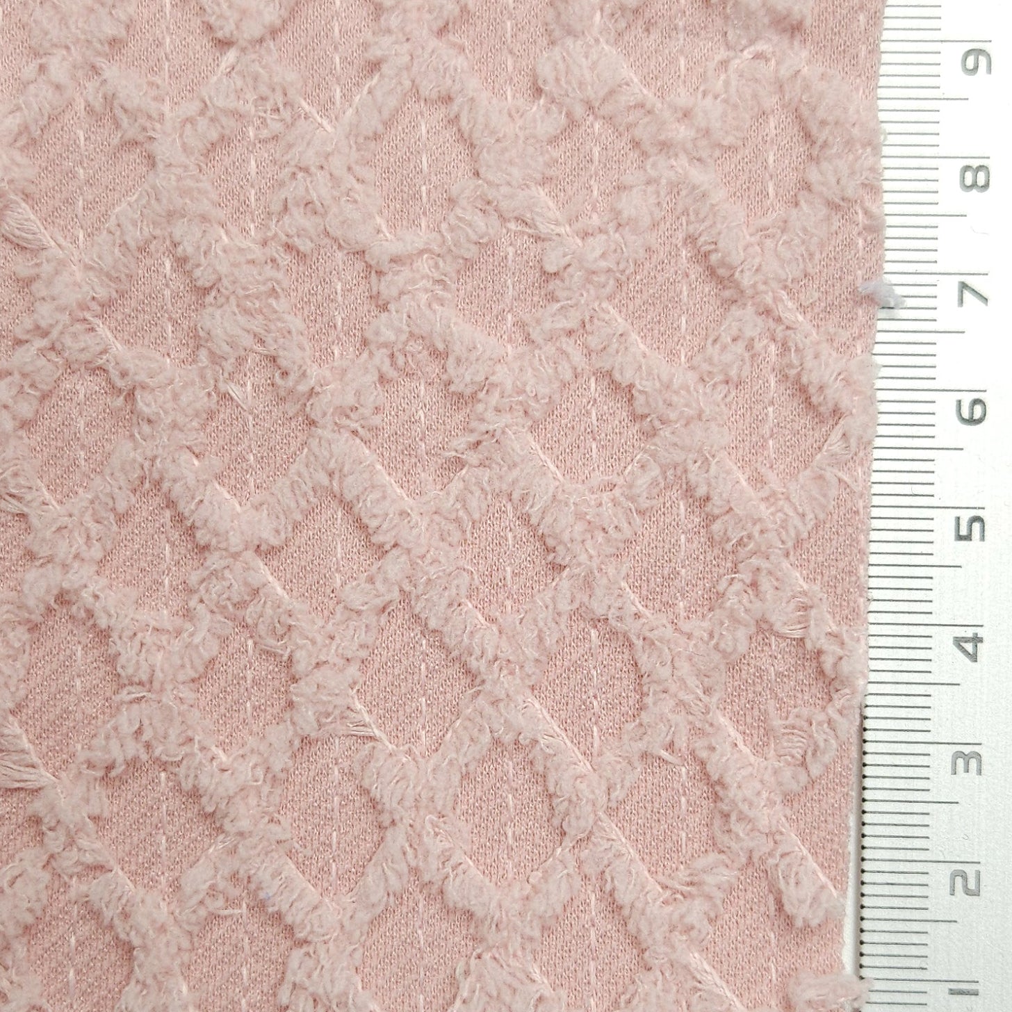 Solid Diamond Polyester Spandex Knit Fabric - FAB 1582 - 2.Prim