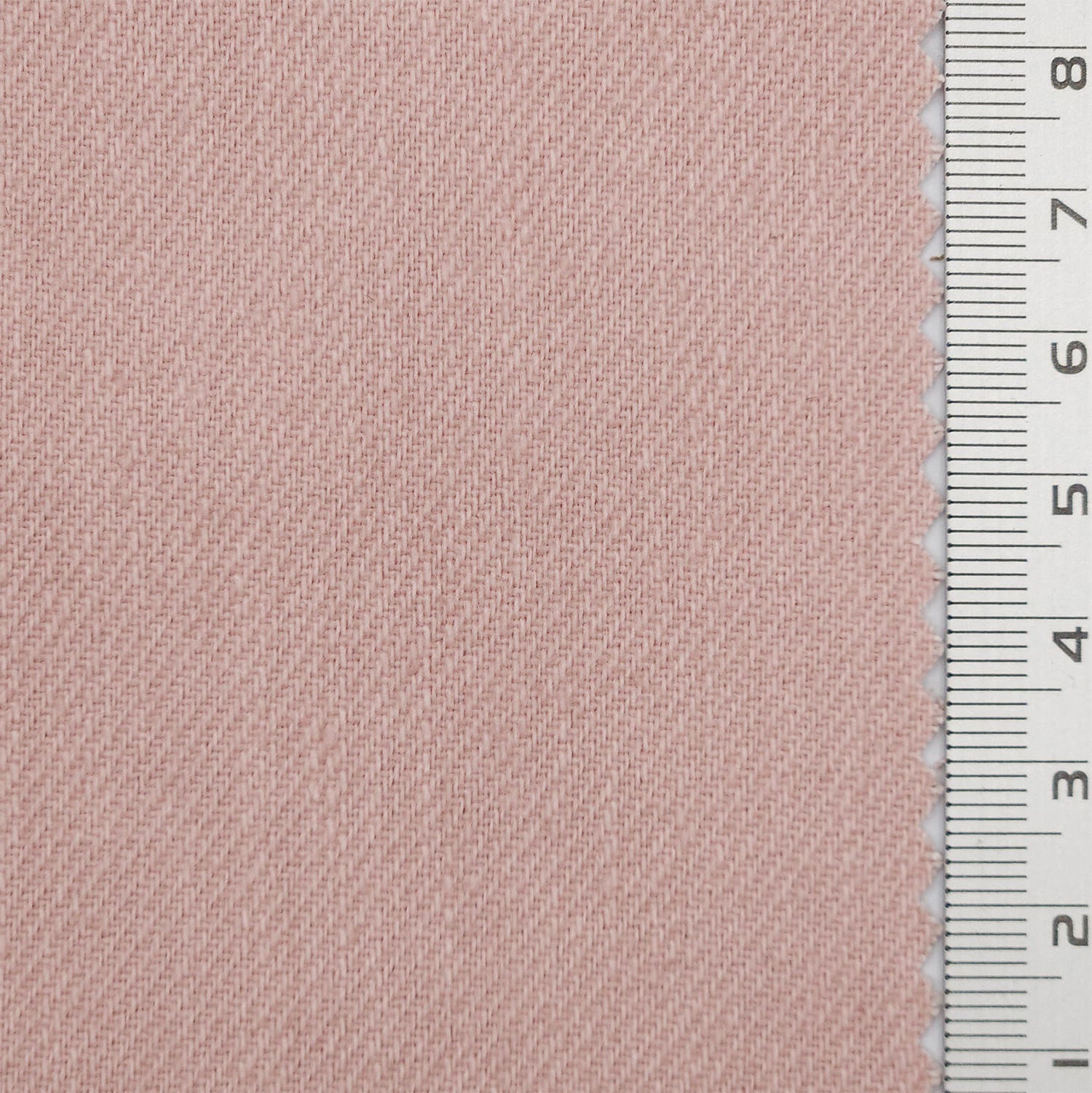 Solid Twill Slub Cotton Woven Fabric - FAB 1758 - 2.Rose Pink