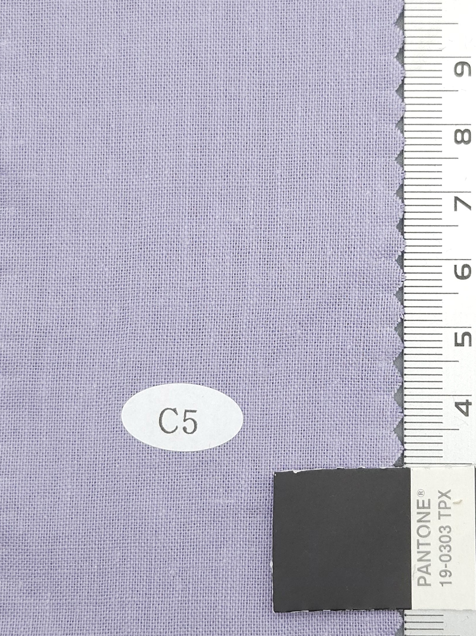 Linen Cotton Woven Fabric - FAB 1267 - 2.Wisteria Purple