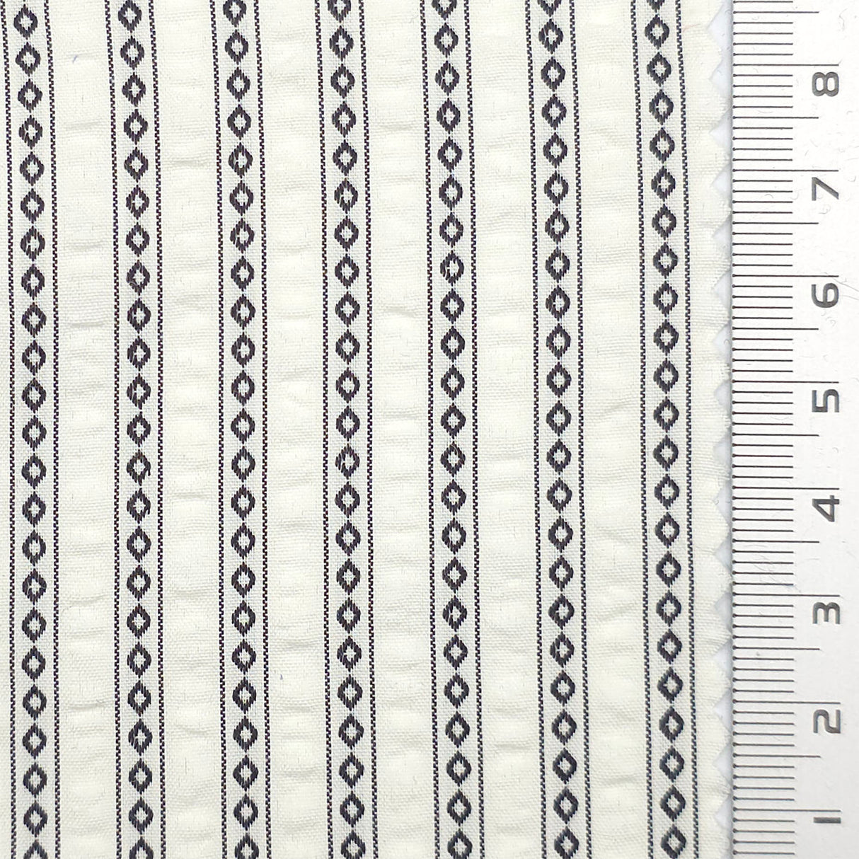 Stripe Jacquard Cotton Polyester Woven Fabric - FAB1820 - 1.Pink-2.Silver-3.Beige-4.Blue-5.Green-6.Royal Blue-7.Gold-8.Brown-9.Navy-10.Black