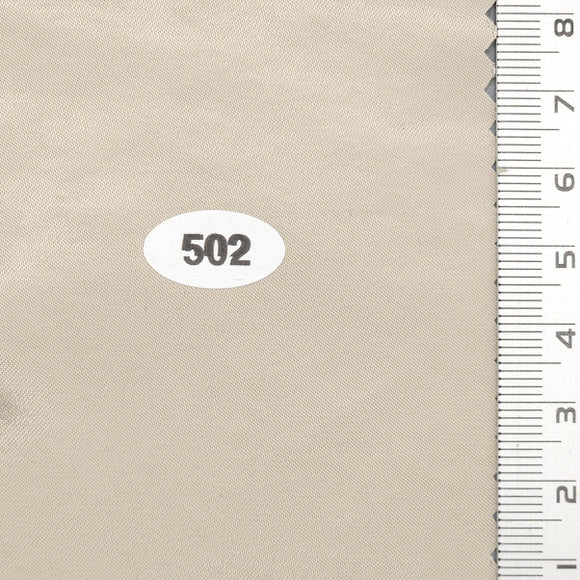 Solid Satin Polyester Rayon Woven Fabric - FAB 1736 - 2.Light Taupe