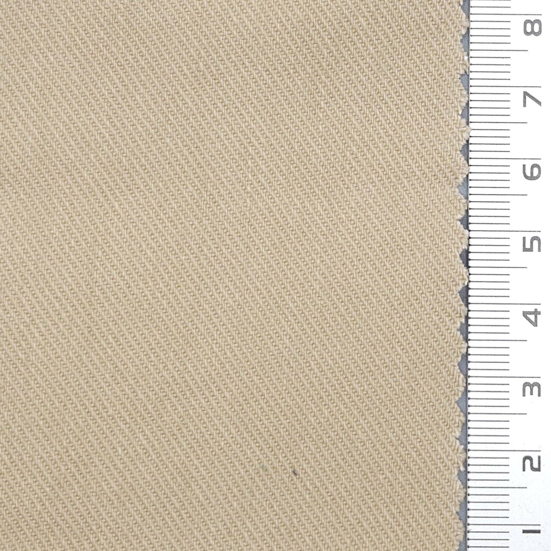 Solid Enzyme Twill Washing Cotton Spandex Woven Fabric - FAB 1668 - 2.Chino
