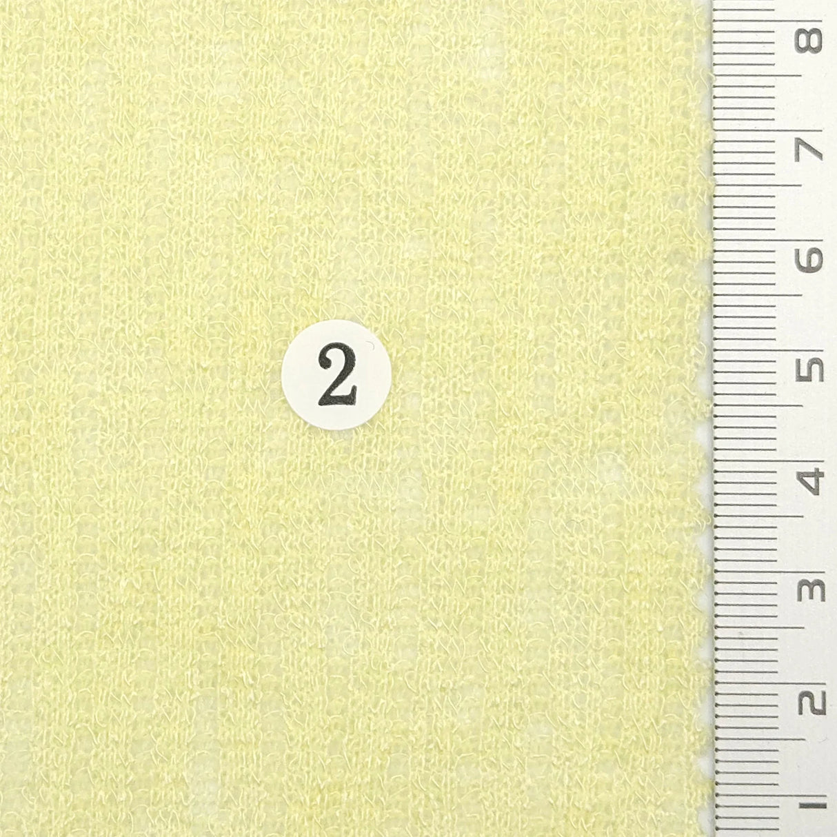 Solid Rib Polyester Spandex Knit Fabric - FAB1767 - 1.Lavender-2.Pale lemon-3.Salmon pink-4.Baby blue-5.Steel blue-6.Ivory-7.N/A-8.Sage gray-9.Celadon-10.Taupe