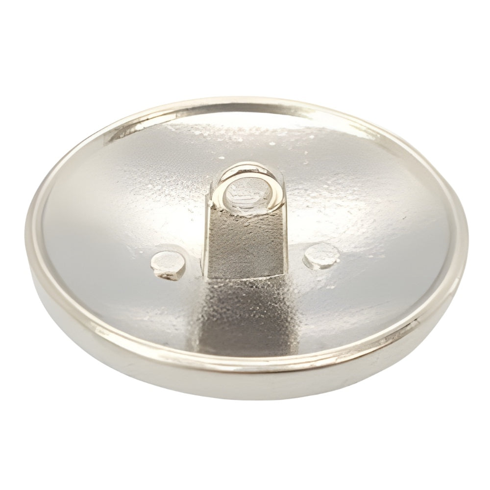 Classic Nickel Button, Star Design, 15~25mm, Cast Metal, Apparel & Craft - FBTN269 - Nickel / 15mm-Nickel / 18mm-Nickel / 21mm-Nickel / 23mm-Nickel / 25mm