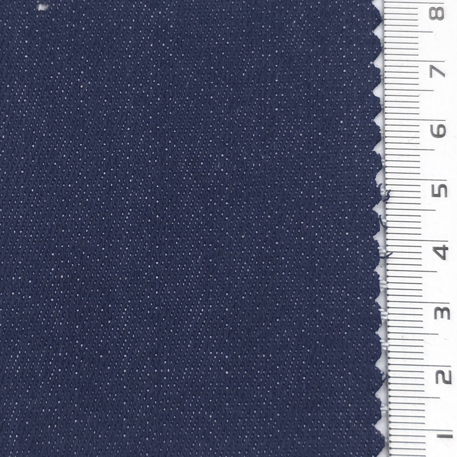 1: Midnight Blue-2: Navy Blue-3: Cream-4: White-5: Beige - 17 Count Slub Twill Cotton Poly Woven Fabric - FAB 1885