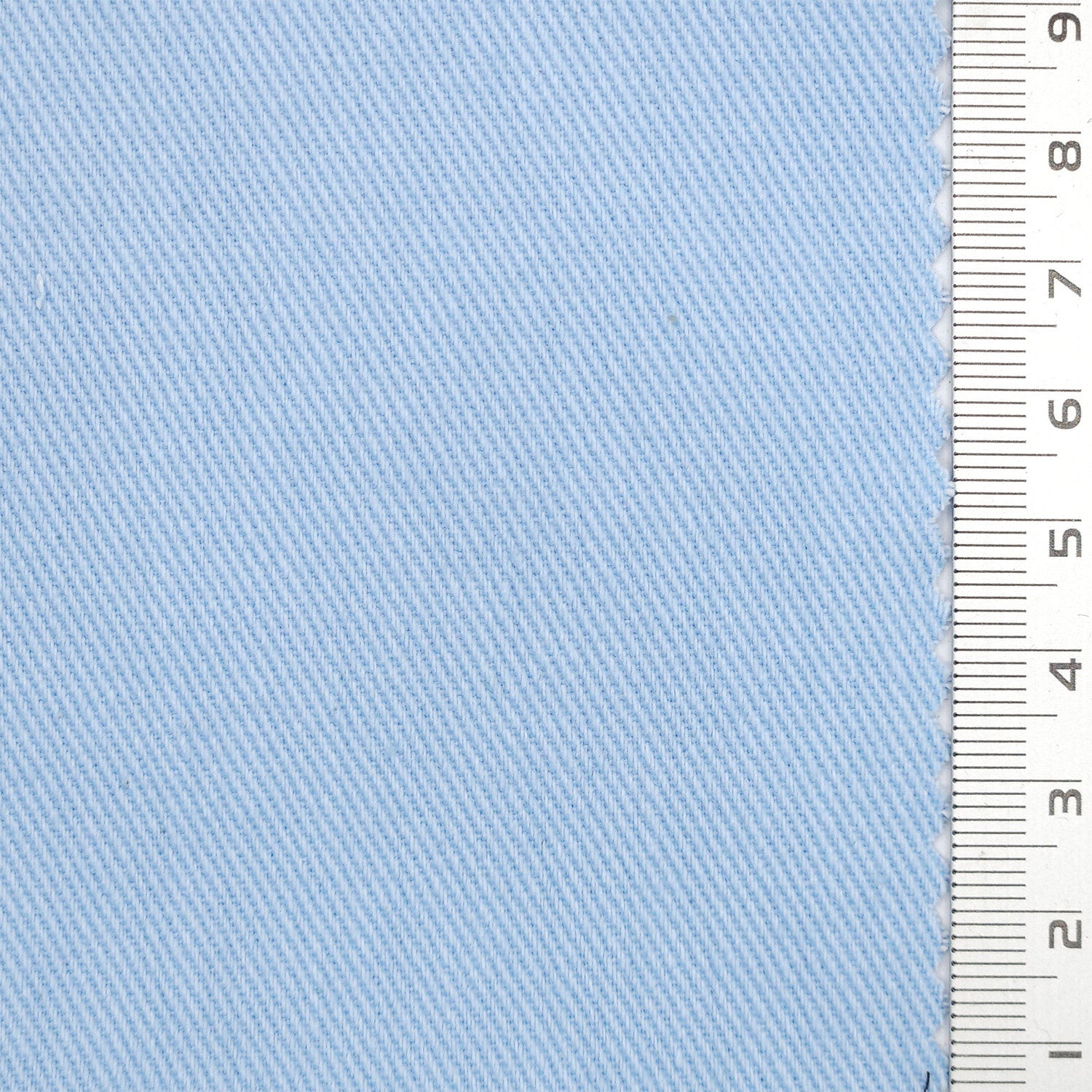 1.Light Pink-2.Light Blue-3.Ivory-4.White-5.Light Beige - 10s Solid Twill Cotton Woven Fabric - FAB 1757