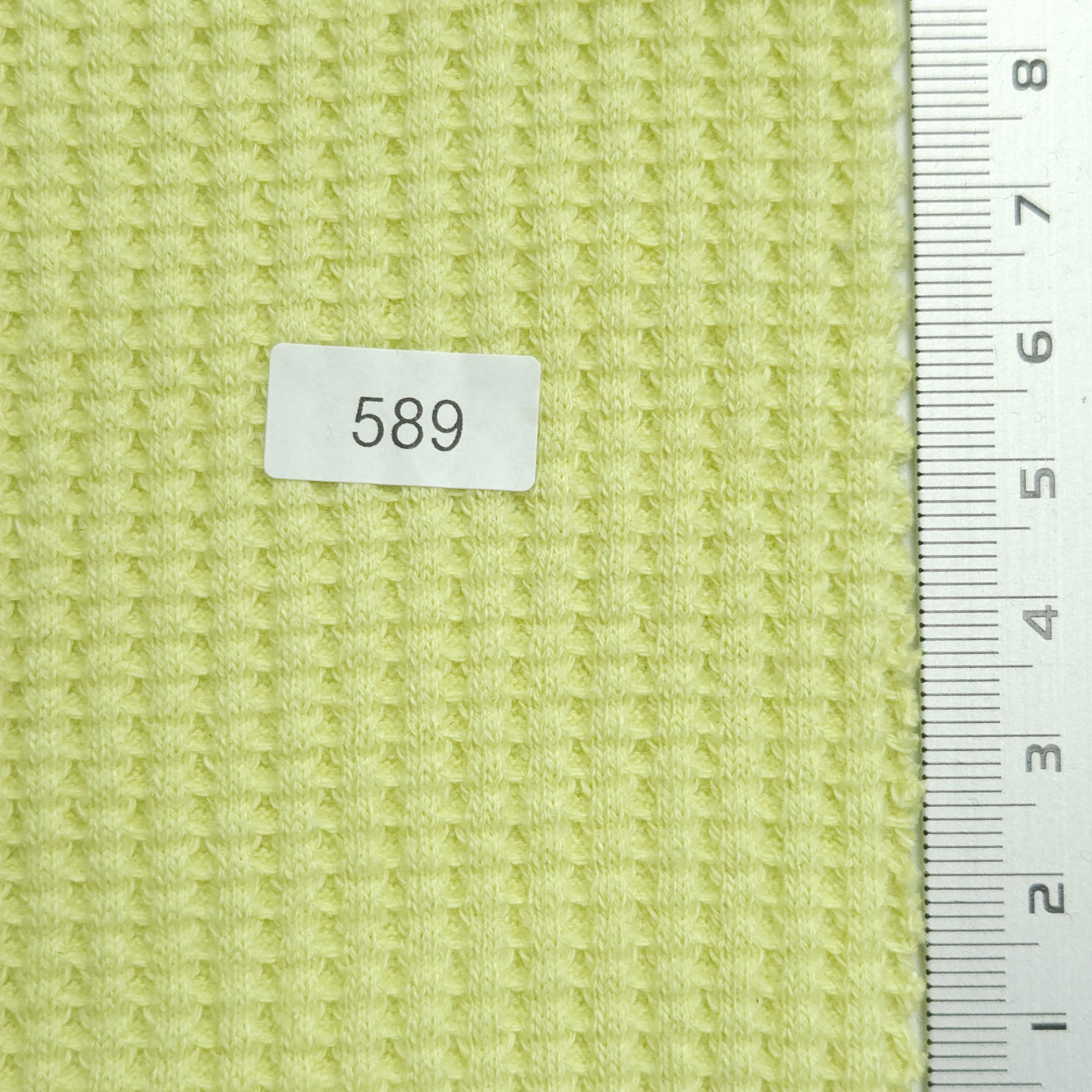 Rib Cotton Spandex Knit - FAB 1360 - 2.Dark Khaki