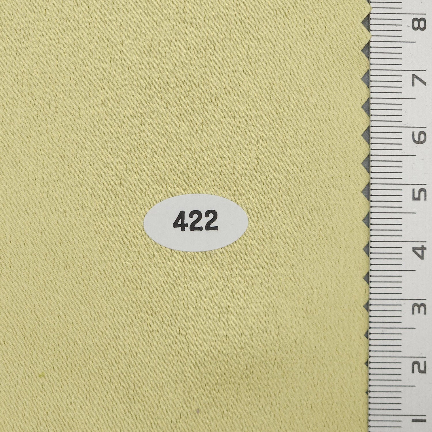 Solid Crepe Charmeuse Satin Polyester Woven Fabric - FAB 1739 - 2.Light Yellow