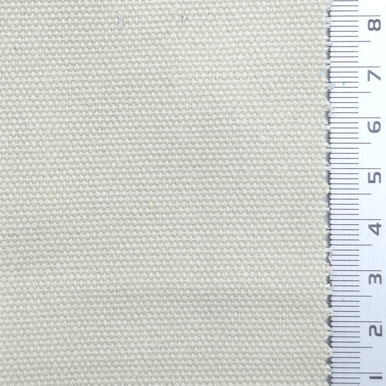 Solid Cotton Polyester Woven Fabric - FAB1948 - Off White