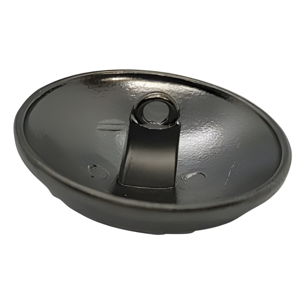 Versatile Black Nickel Shank Button, 15~25mm, Floral Pattern, Semi - Gloss, Multiple Sizes - FBTN284 - Nickel / 15mm-Nickel / 18mm-Nickel / 21mm-Nickel / 23mm-Nickel / 25mm