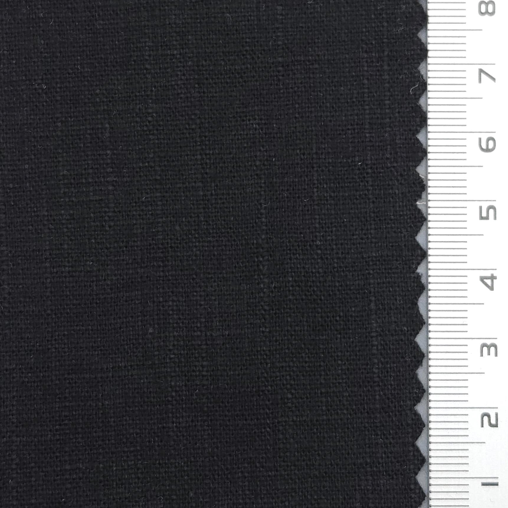 8s Solid Enzyme Washing Rayon Linen Spandex Cotton Woven Fabric - FAB 1660