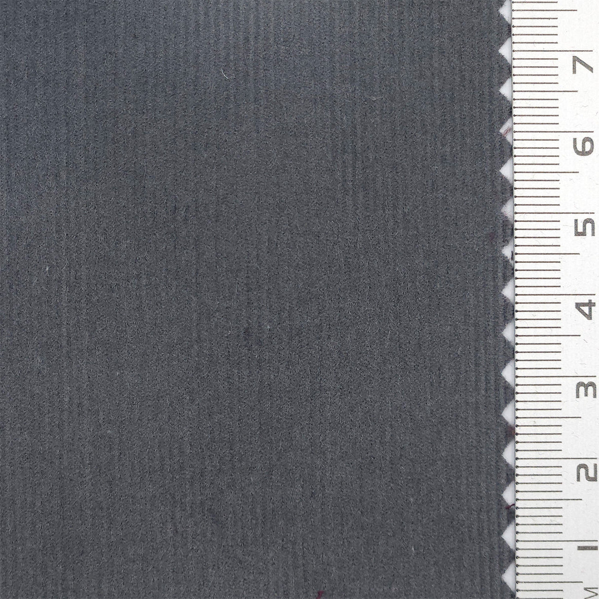 21 Wale Solid Corduroy Cotton Woven Fabric - FAB1747 - Medium gray