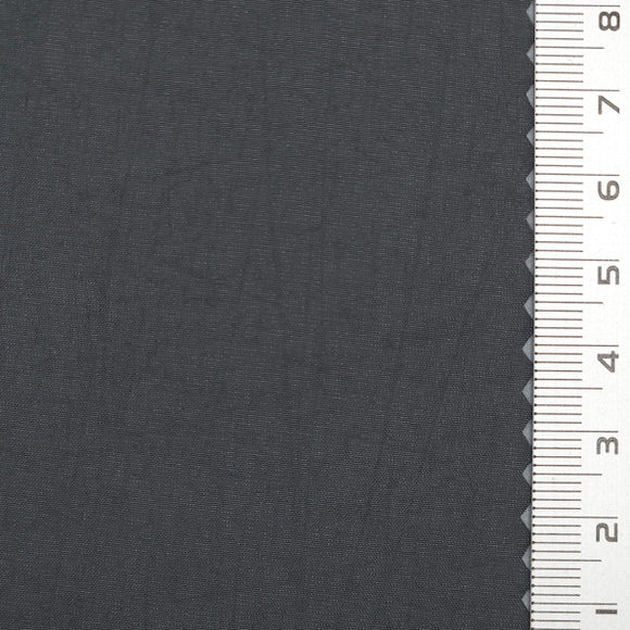 Solid Plain Taffeta Nylon Woven Fabric - FAB1728 - Charcoal Gray