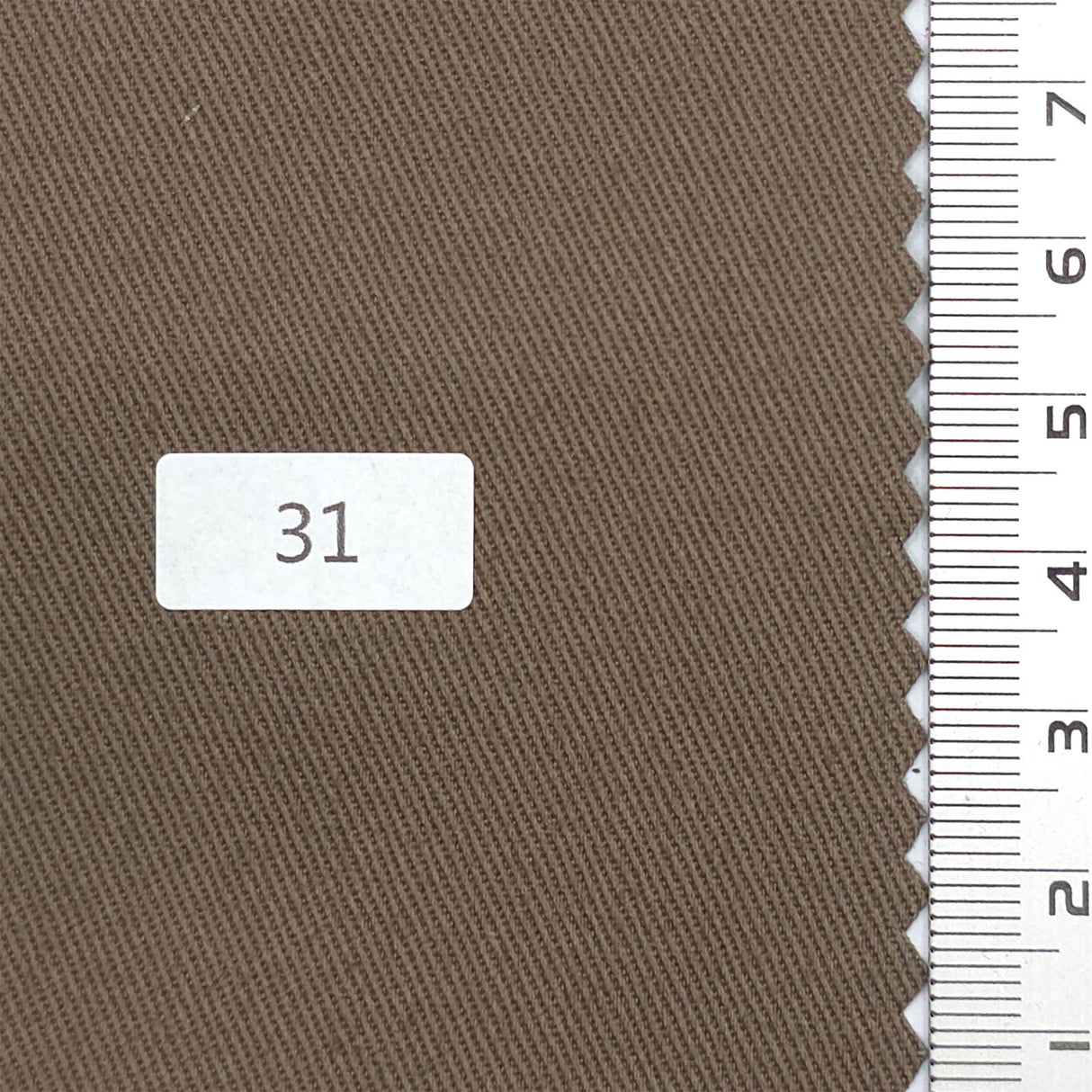 14 Count High Density Solid Twill Cotton Woven Fabric - FAB1816 - Chestnut