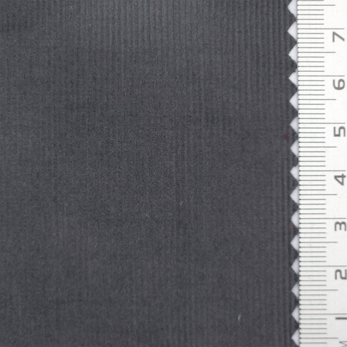 21 Wale Solid Corduroy Cotton Woven Fabric - FAB1747 - Charcoal gray