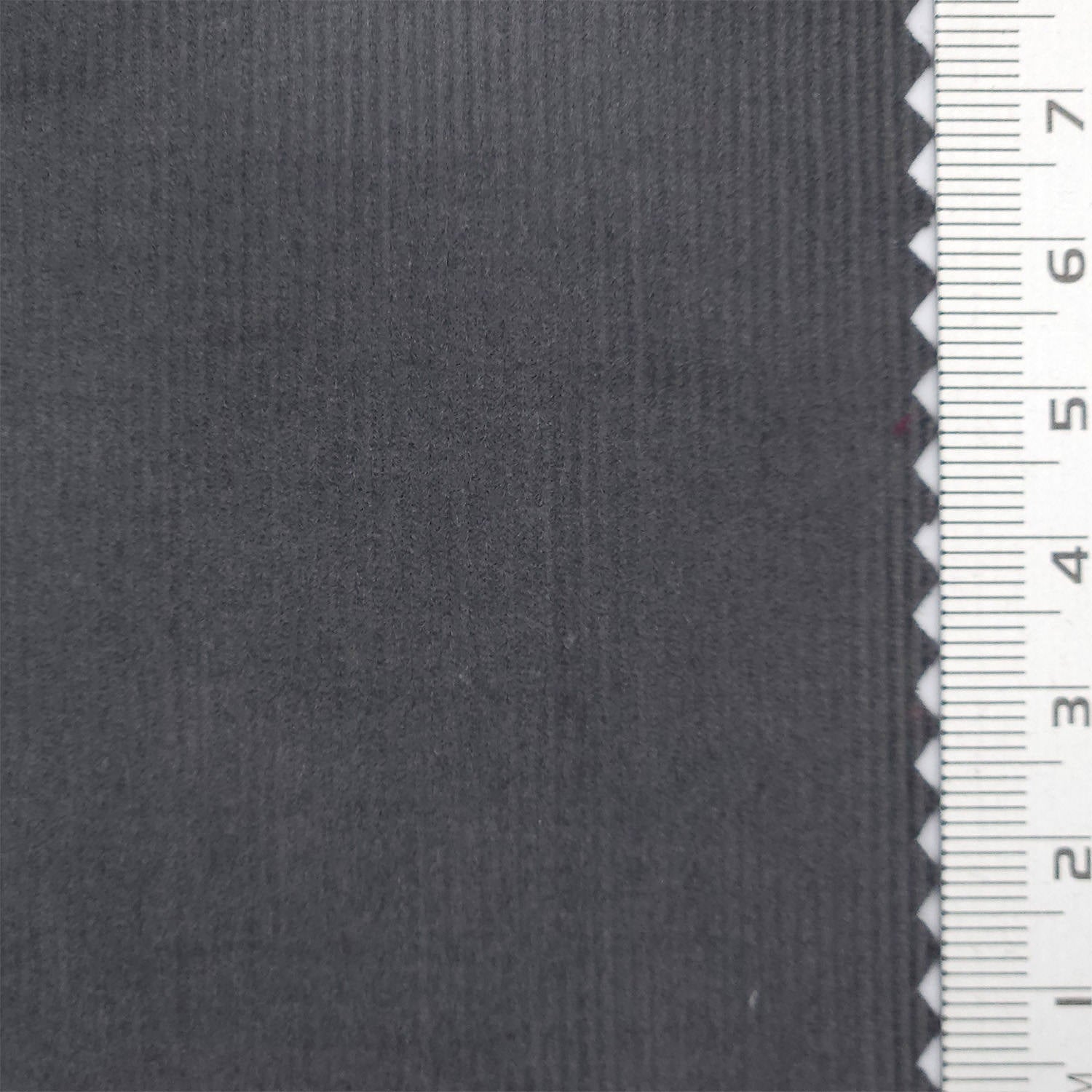 21 Wale Solid Corduroy Cotton Woven Fabric - FAB 1747 - 31.Charcoal gray