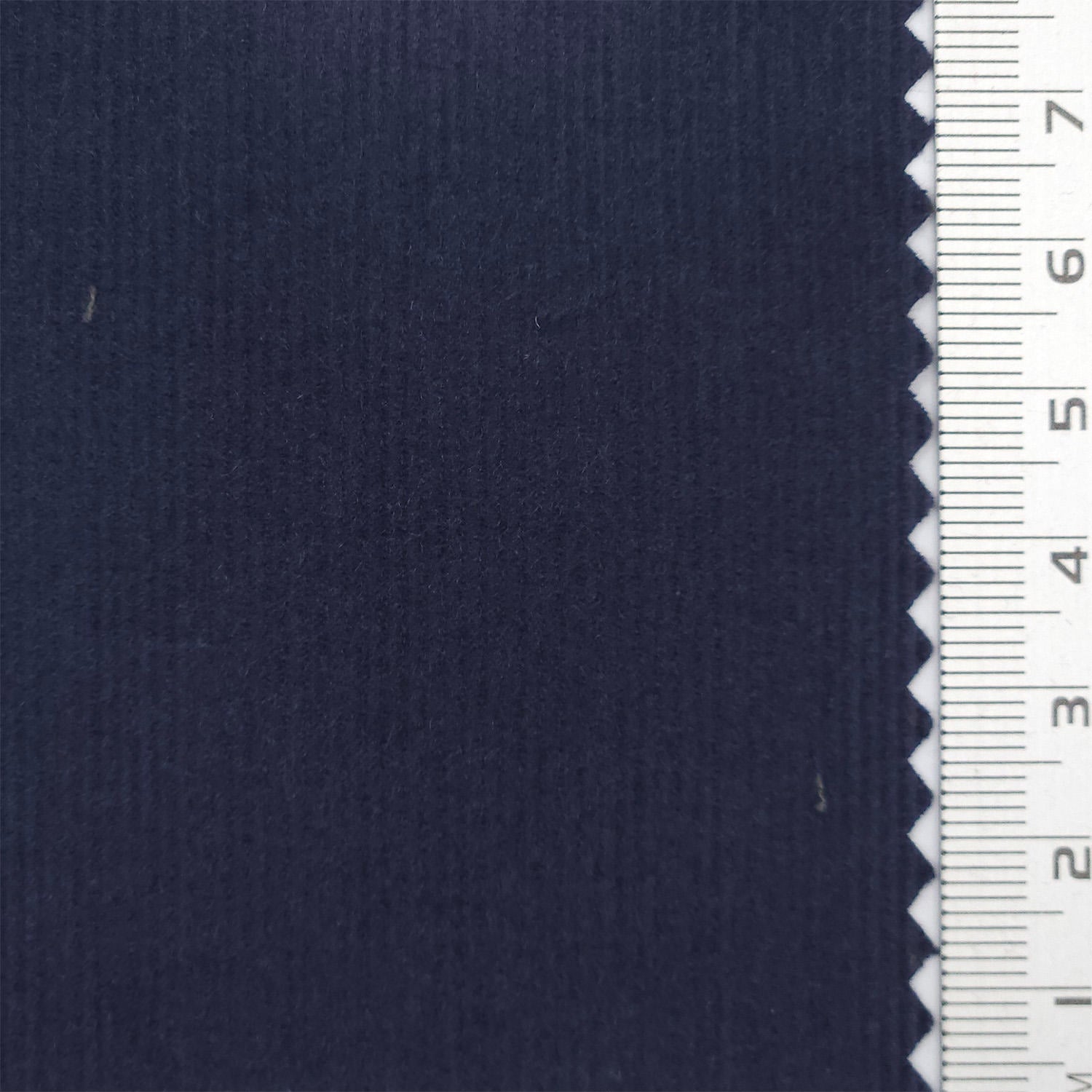 21 Wale Solid Corduroy Cotton Woven Fabric - FAB 1747 - 32.Navy blue
