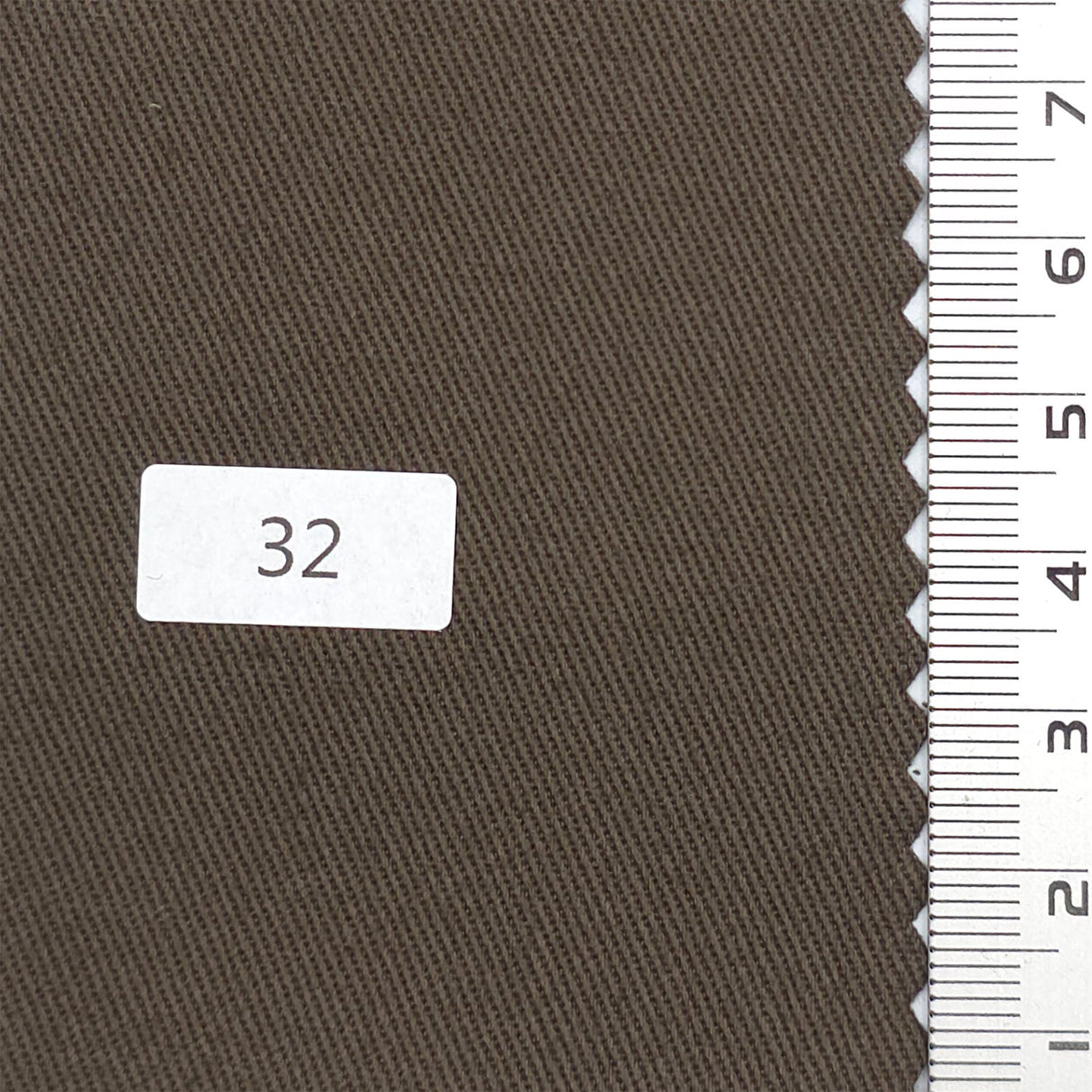 14 Count High Density Solid Twill Cotton Woven Fabric - FAB1816 - Espresso