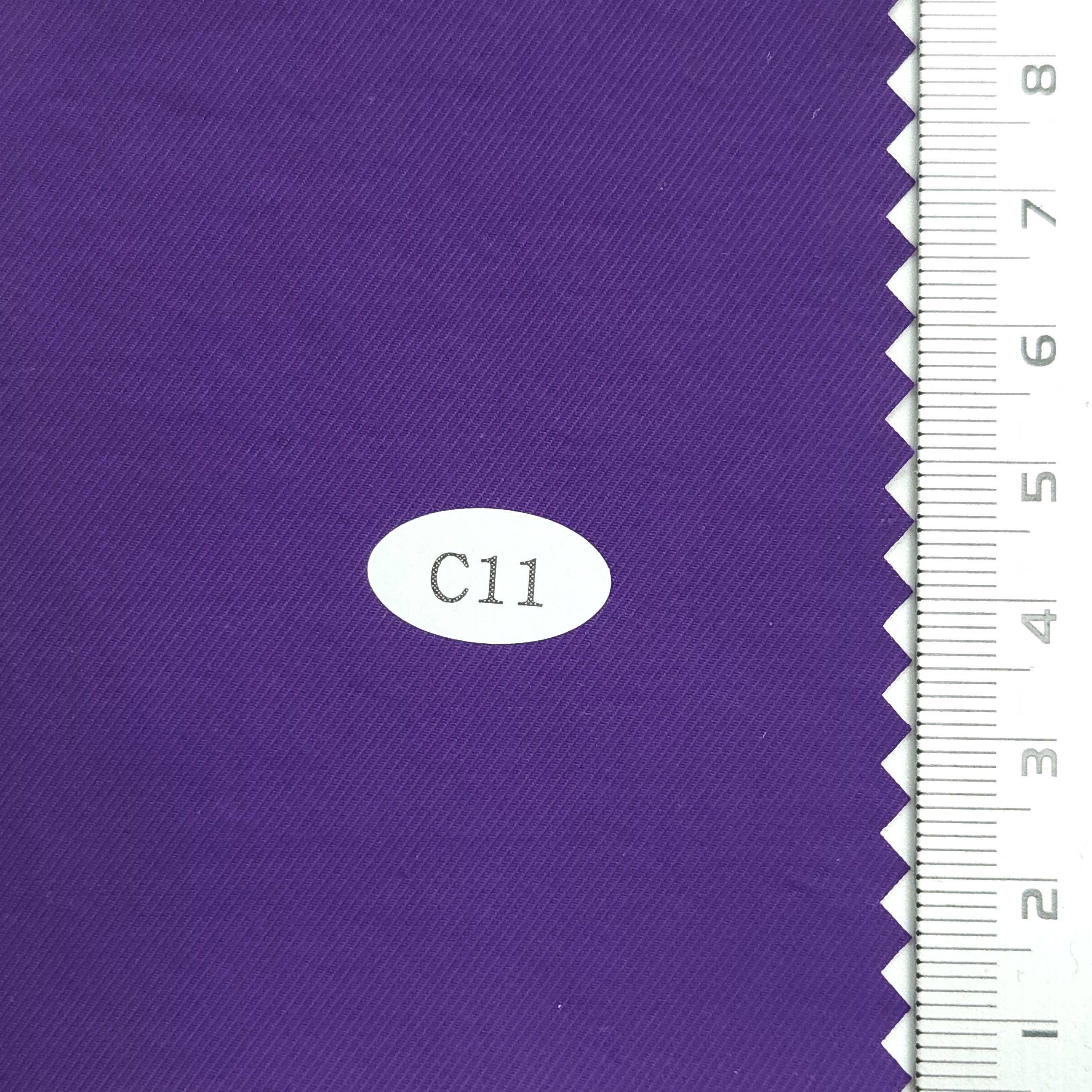 Nylon Cotton Twill Woven Fabric - FAB 1155 - 32.Persian Indigo (C11)