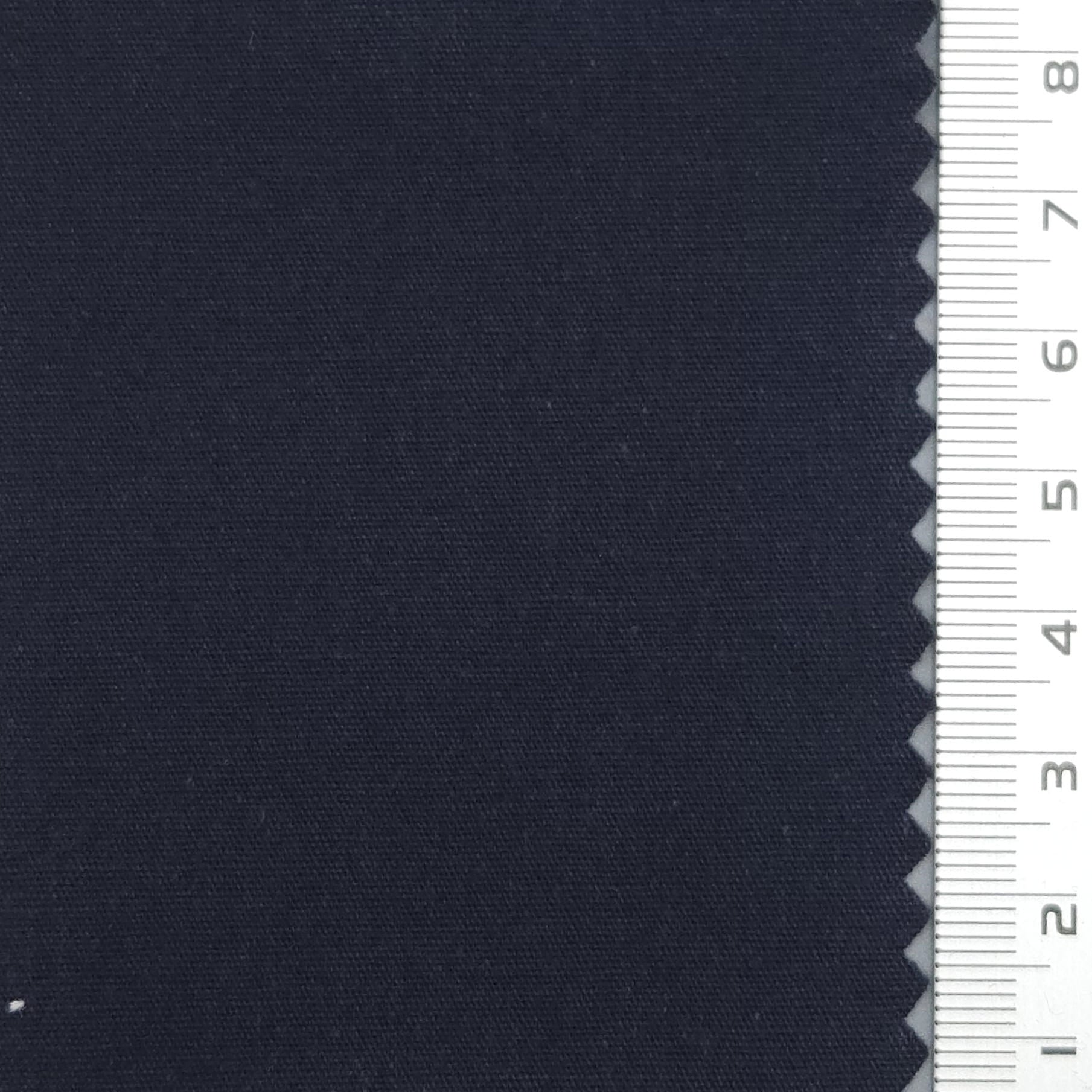 Solid Spandex Cotton Woven Fabric - FAB 1667 - 32.Black Rock