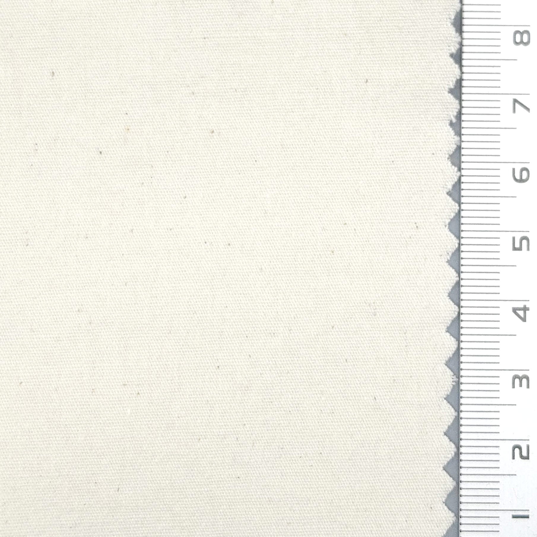 Solid Spandex Cotton Woven Fabric - FAB 1667 - 33.Alabaster