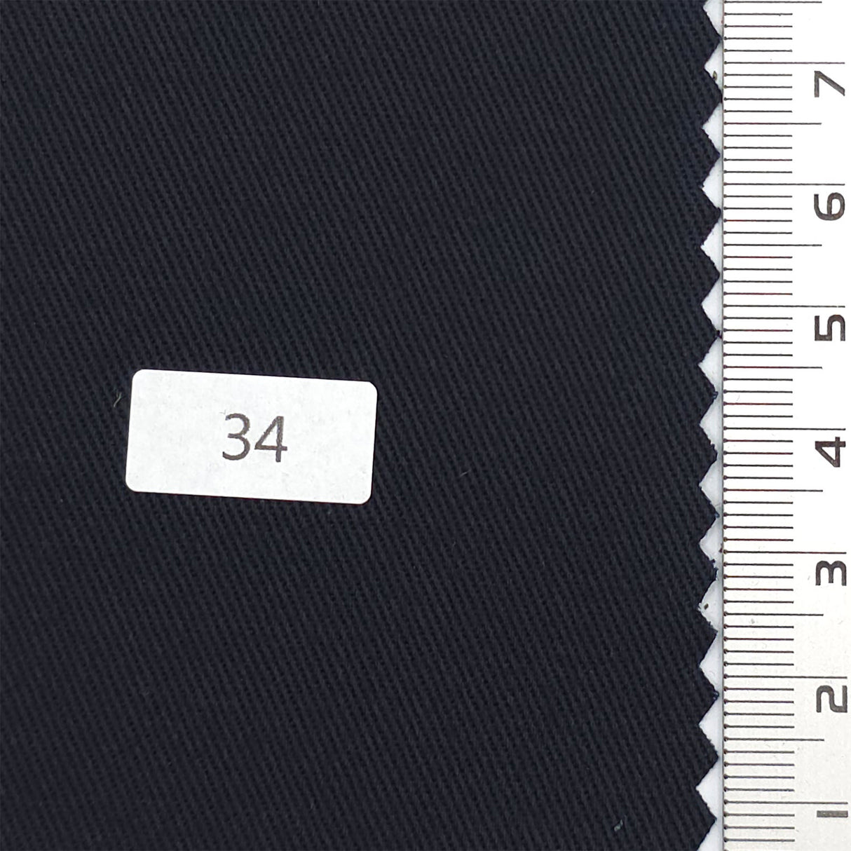 14 Count High Density Solid Twill Cotton Woven Fabric - FAB1816 - Midnight