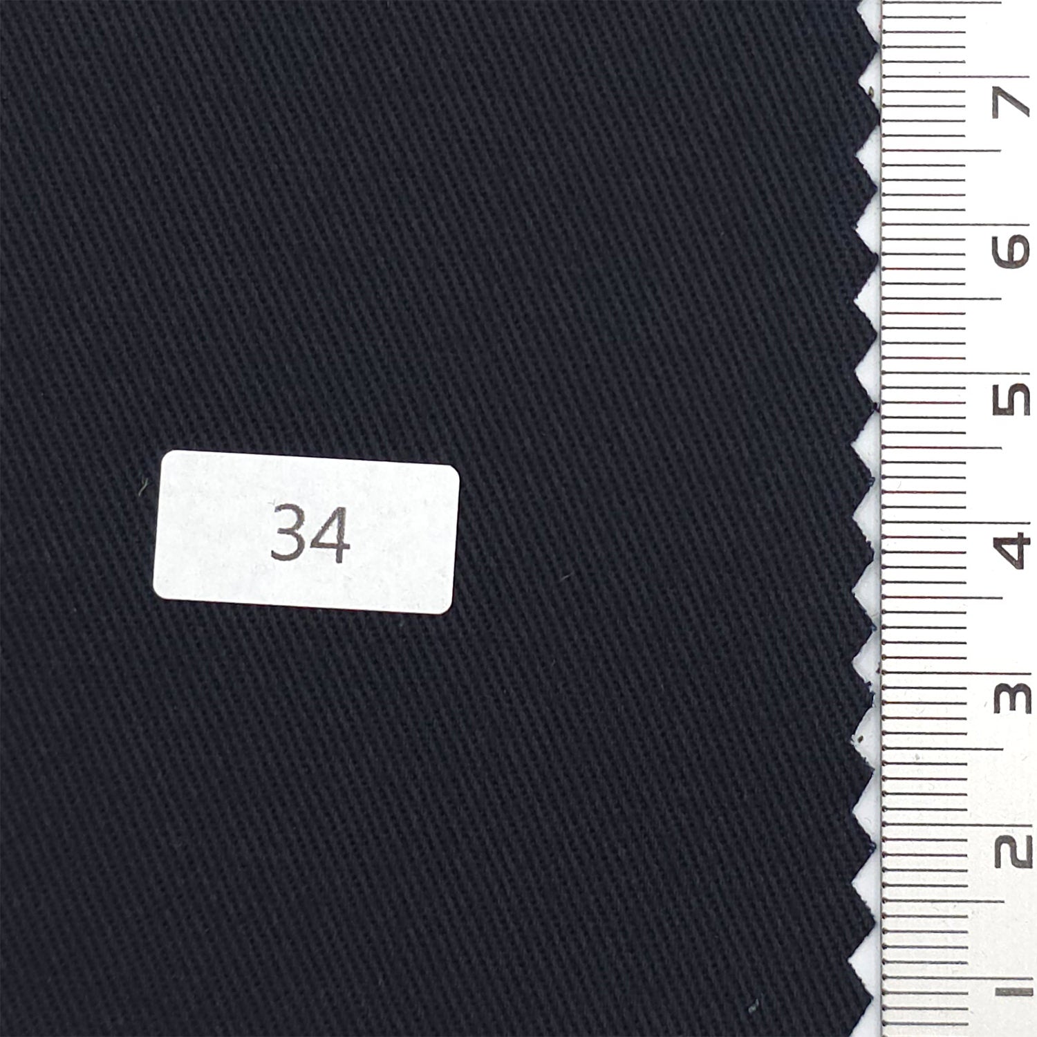 14 Count High Density Solid Twill Cotton Woven Fabric - FAB1816 - Midnight