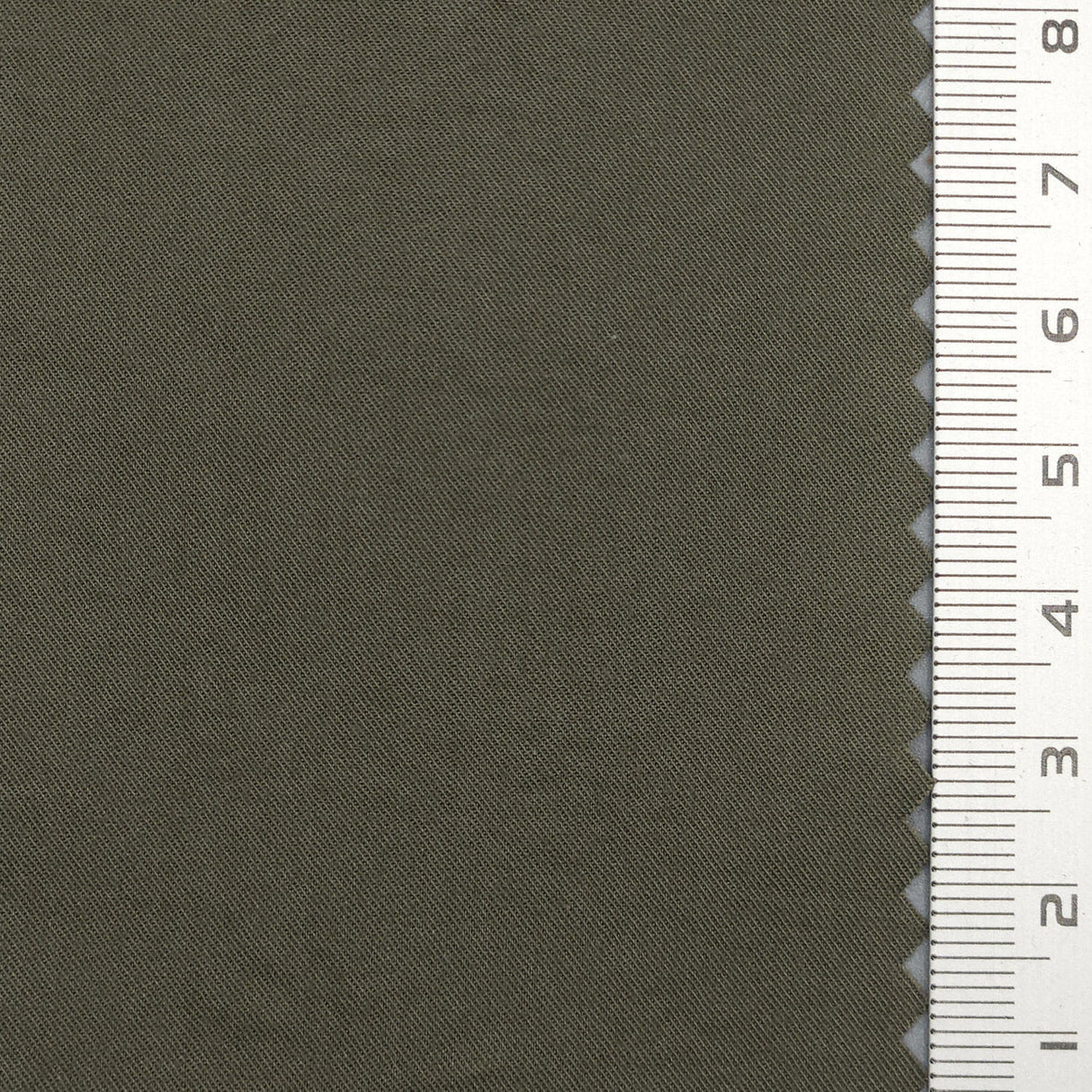 40s Solid Twill Cotton Woven Fabric - FAB1734 - Dark Olive