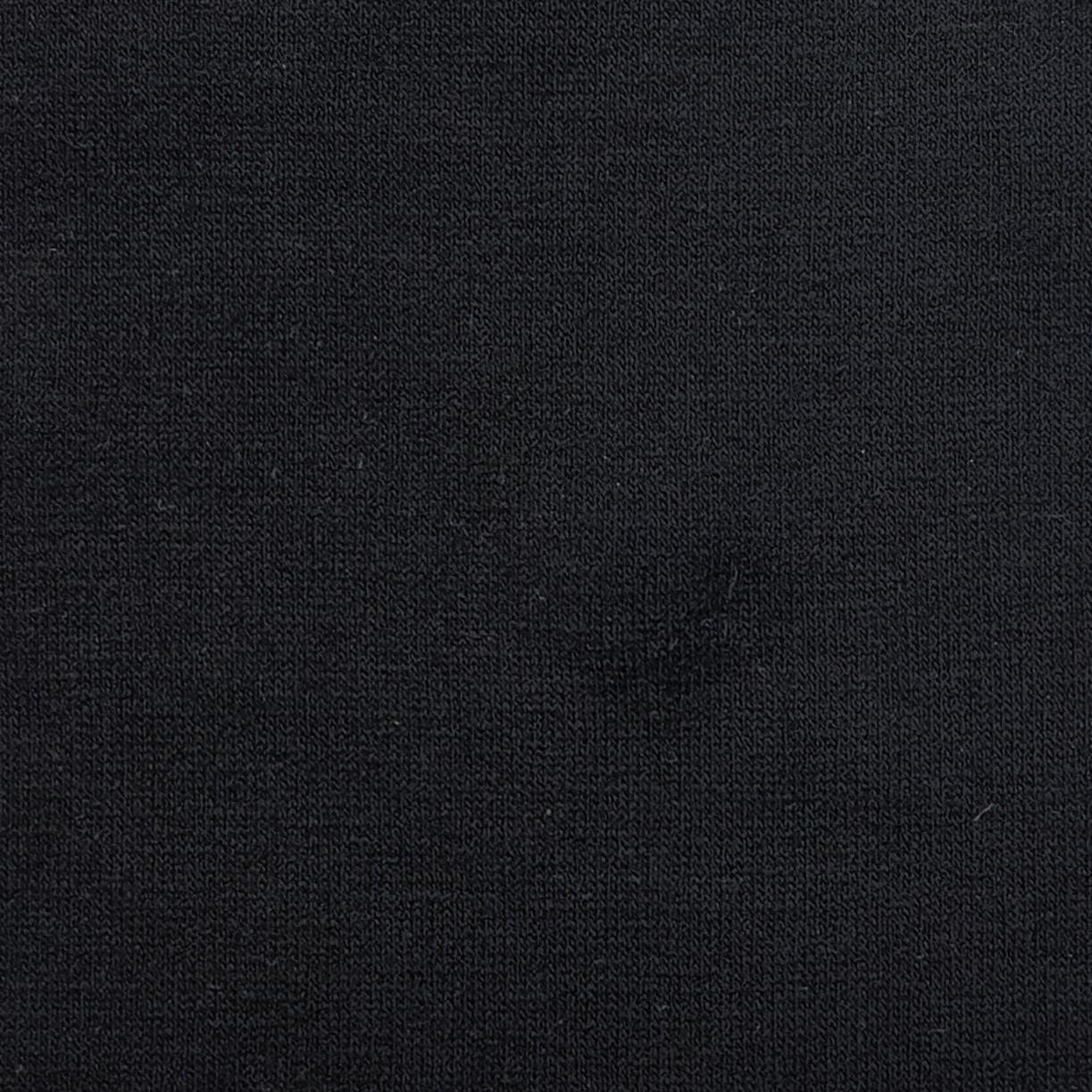 Solid Jersey Rayon Spandex Knit Fabric - FAB 1542 - Black