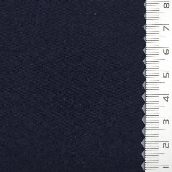 Solid Plain Taffeta Nylon Woven Fabric - FAB1728 - Deep Navy