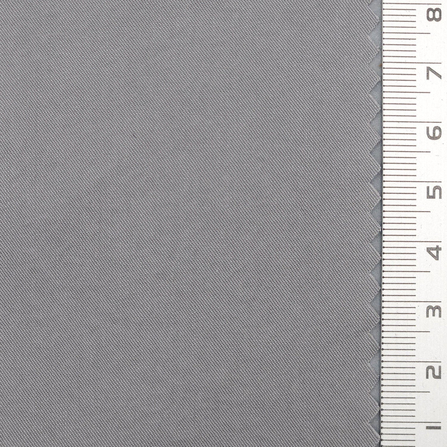 40s Solid Twill Cotton Woven Fabric - FAB1734 - Gray
