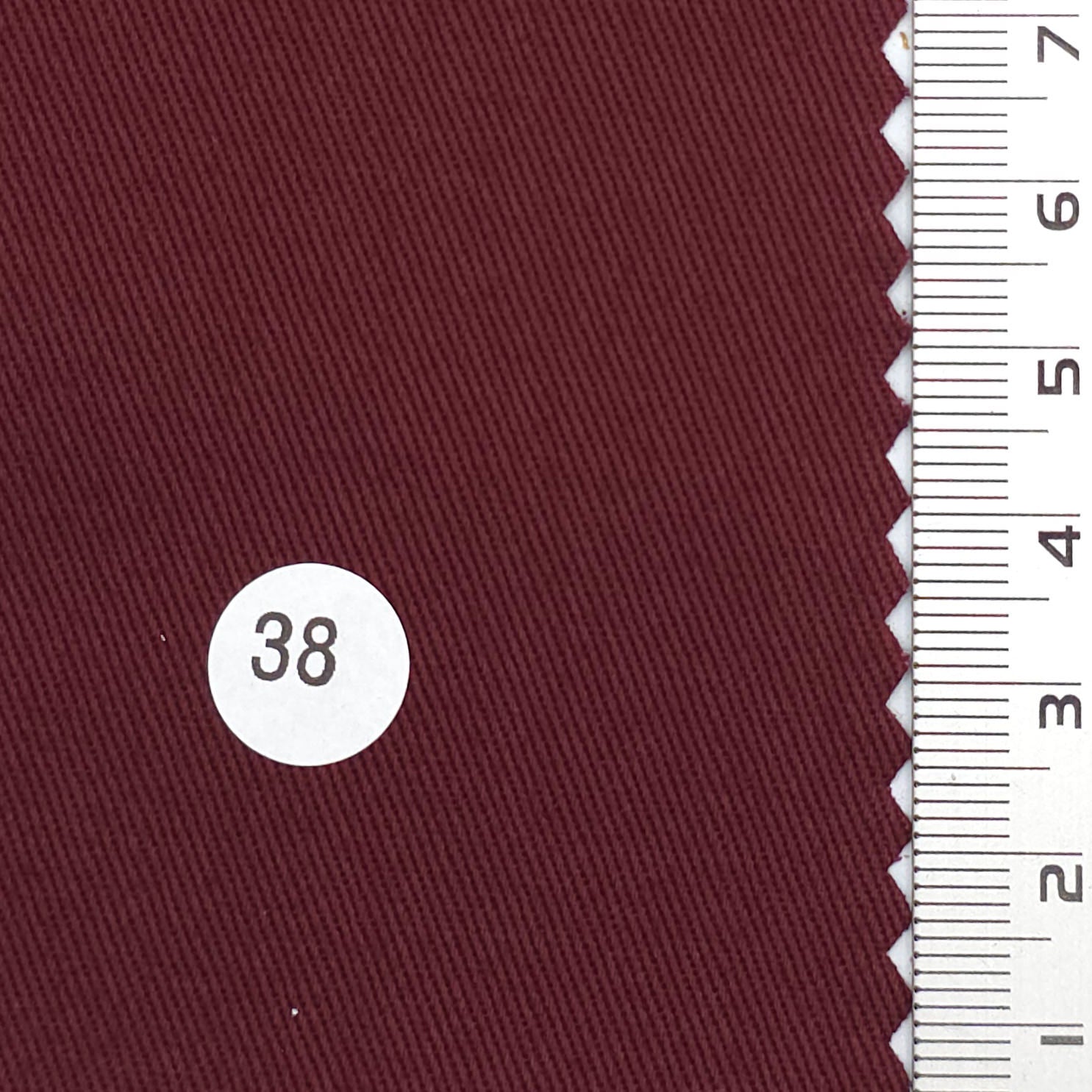 16 Count Solid Twill Cotton Woven Fabric - FAB1817 - Garnet
